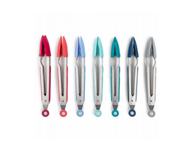 Locking Silicone Tongs 10" 