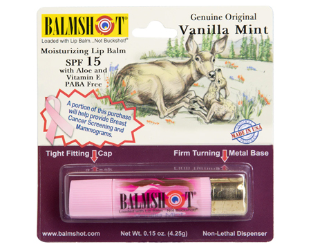 Balmshot Pink Camo Lip Balm