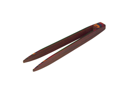 Toast Tongs Rainbow Pakkawood