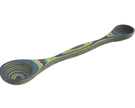 Measuring Spoon Peacock Pakkawood