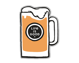Papa Beer Die Cut Sticker