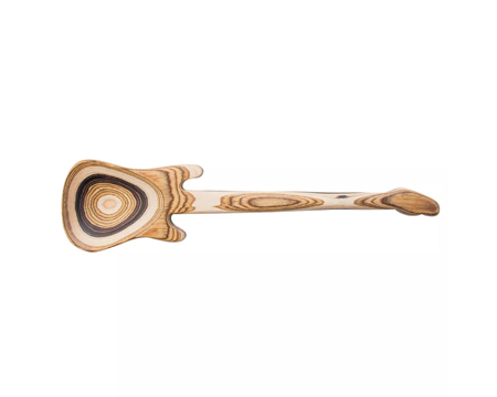 Guitar Spoon Natural Pakkawood