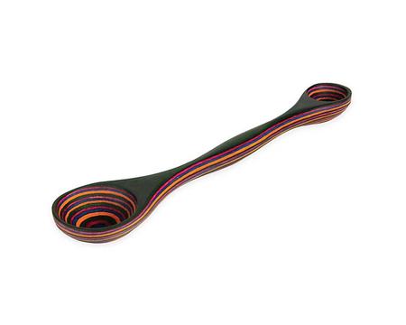 Measuring Spoon Rainbow Pakkawood