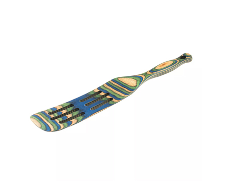 Spurtle Slot 13" Peacock Pakka