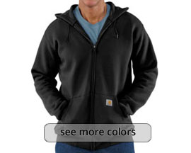 Carhartt® Men's Hooded Zip-Front Sweatshirt