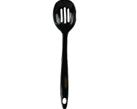 Slotted Spoon Black Melamine
