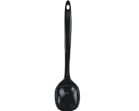 Serving Spoon Black Melamine
