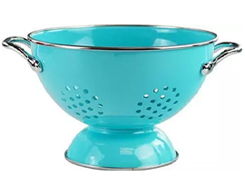 Calypso Basics 1.5qt Colander Turquoise