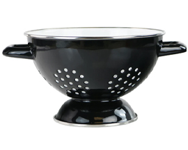 Reston Lloud  Calypso Basics 3qt Colander Black
