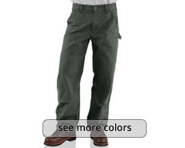 Carhartt® Men's Double-Front Dungaree Work Pants