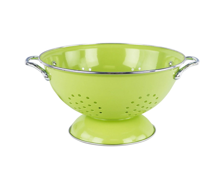 Reston Lloyd  3 Qt Powder Coated Colander Lime