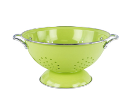 Reston Lloyd  3 Qt Powder Coated Colander Lime