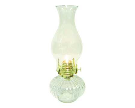Oil Lamp Clear 19.5oz