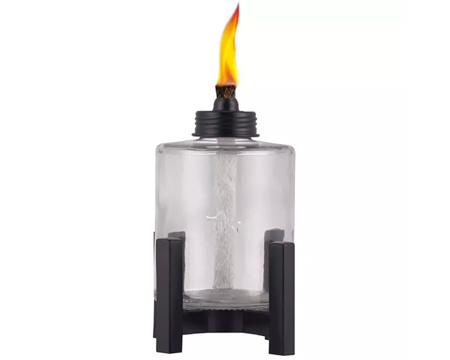 Tabltop Trch Gls/mtl 6pk