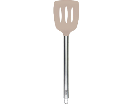 Elements Turner Slotted Silicone & SS Gray