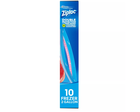 Ziploc® Freezer Bags 2 Gallon 10 Ct