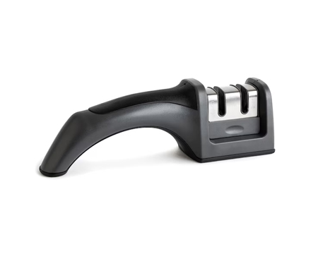 Knife Sharpener Stainless Steel Gray