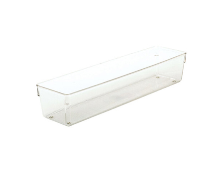 Clear Linus Drawer Organizer 4 x 16 x 3" 