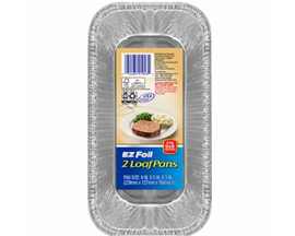 Aluminum Loaf Pan 5 x 9 x 3" 2 pack