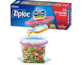 Ziploc® Storage Bags Qt 24 ct