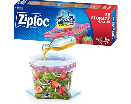 Ziploc® Gallon Bags 38 ct