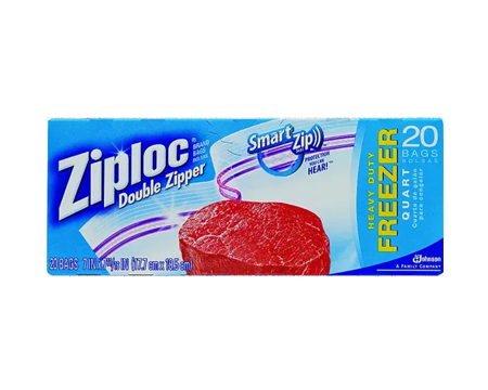 Ziploc® Quart Freezer Bags 20 ct