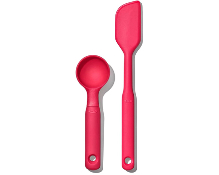 Cookie Scoop & Spatula Set Silicone