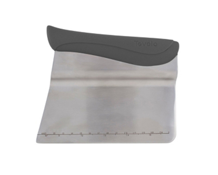 Tovolo® Bench Scraper Measurement Guide - Charcoal