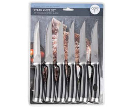Core Kitchen® Stainless Steel Steak Knife Set 6 Pc