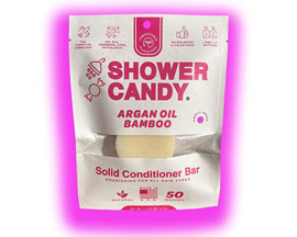 Shower Candy® 1.3 oz. Solid Conditioner Bar - Argan Oil Bamboo