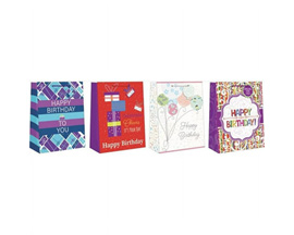 Paper Images® Large Assorted Adult Birthday Gift Bag