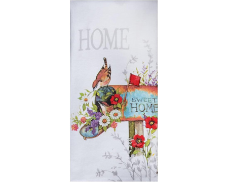 Kay Dee® Flower Market Mailbox Dual Purpose Terry Towel