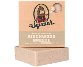 Dr. Squatch® Men's Natural Soap Bar - Birchwood Breeze