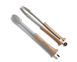 Baseball BBQ® University of Utah Splitfinger Tongs