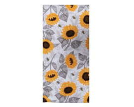 Kay Dee® Just Bees Sunflower Toss Dual Purpose Terry Towel