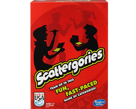 Scattergories Game