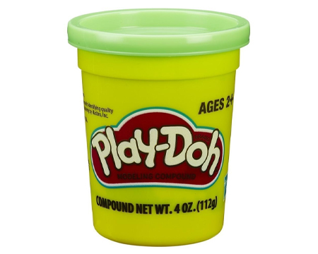 Play-Doh Single 4 oz Can Green