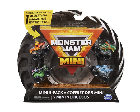 Mini Monster Truck 5 pack