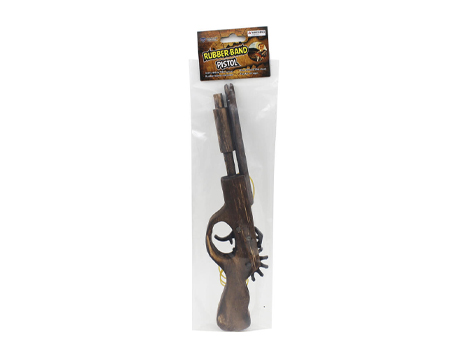 Rubber Band Pistol 12"