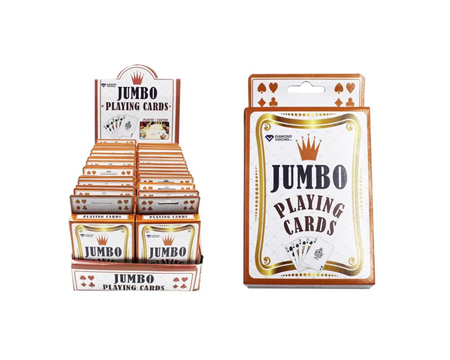Jumbo Playing Cards 3.5 x 5"