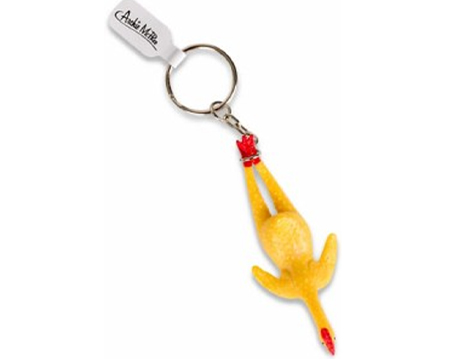 Rubber Chicken Keychain