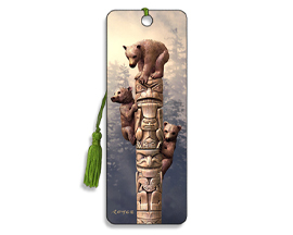 Totem Bears Bookmark