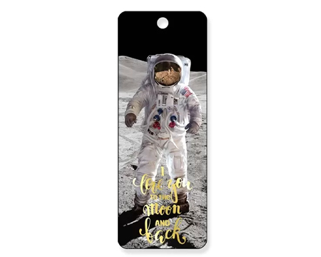 Love You To The Moon And Back Bookmark