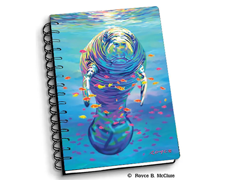 Painted Manatee Notebook