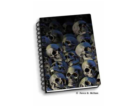 Dark Skulls Notebook