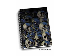 Dark Skulls Notebook