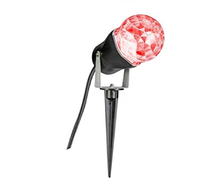 LED Lightshow Projection Stake - Kaleidoscope Red