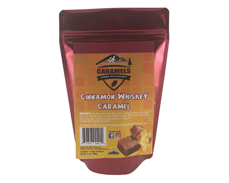 Cinnamon Whiskey Caramels 7 oz