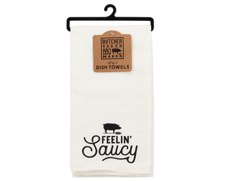 Dish Towel Feelin' Saucy 2 Pack