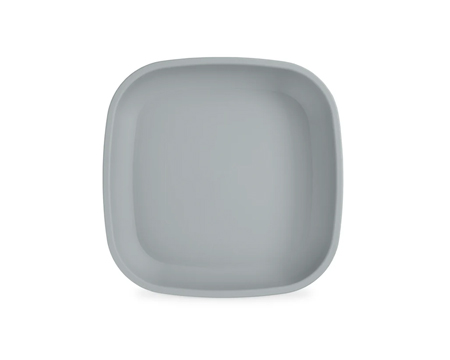 Flat Grey Plate 7"